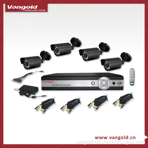 4CH DIY Security CCTV Kit with Sharp CCD (VG-H7004QK-B)